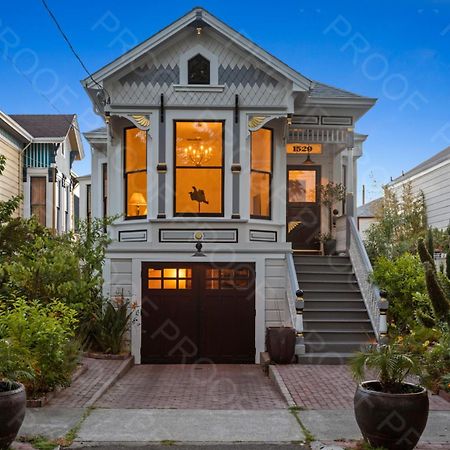 Garden Level Flat In 1885 Queen Anne Victorian Cottage In Alameda Exterior foto