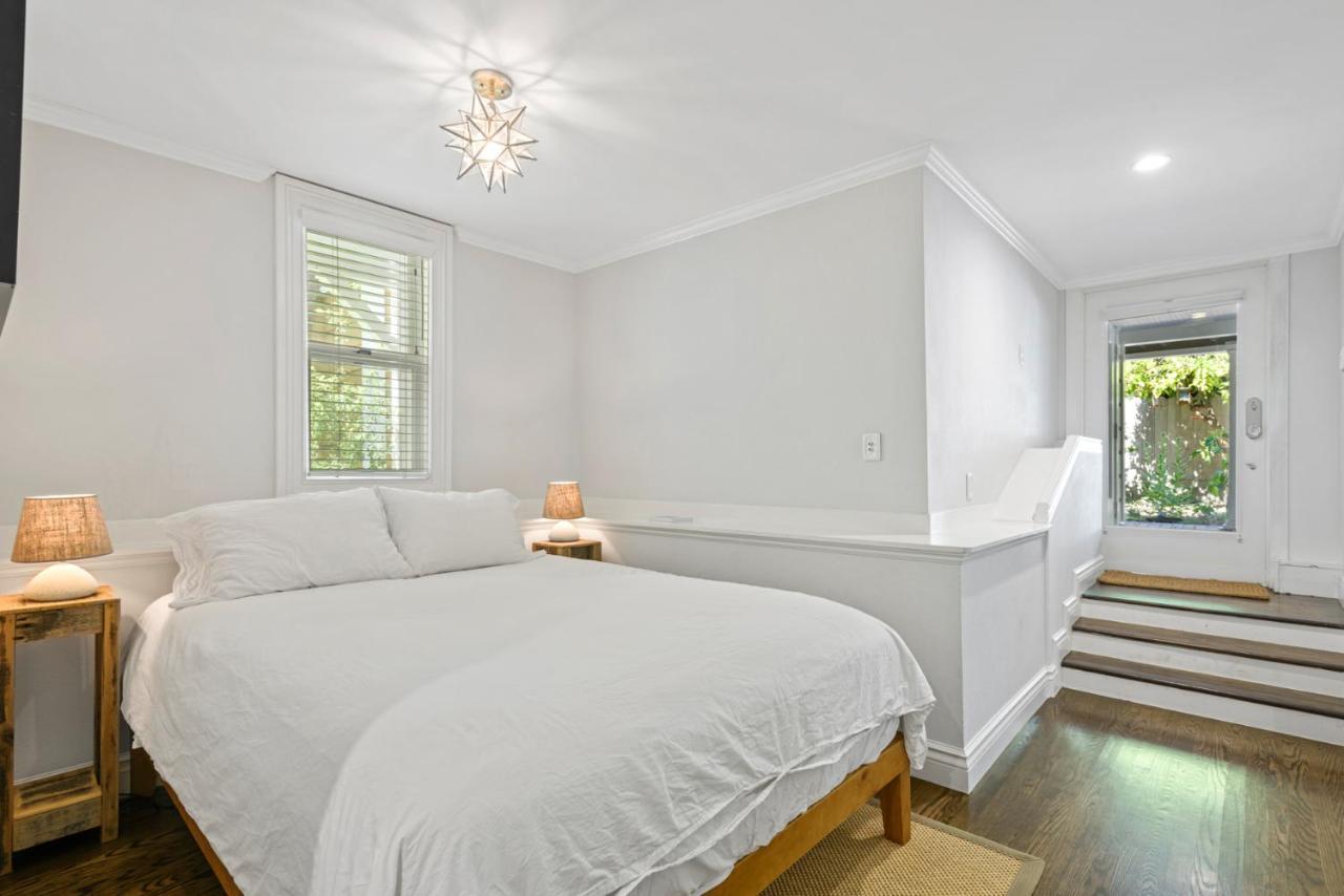 Garden Level Flat In 1885 Queen Anne Victorian Cottage In Alameda Exterior foto